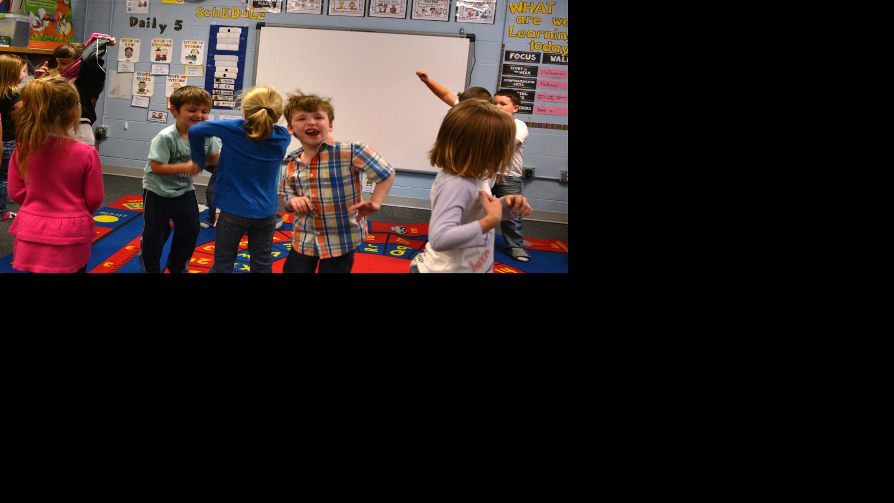 Celebrating 50 days in 50s style: Paddock Lane kindergarten students rock around the clock
