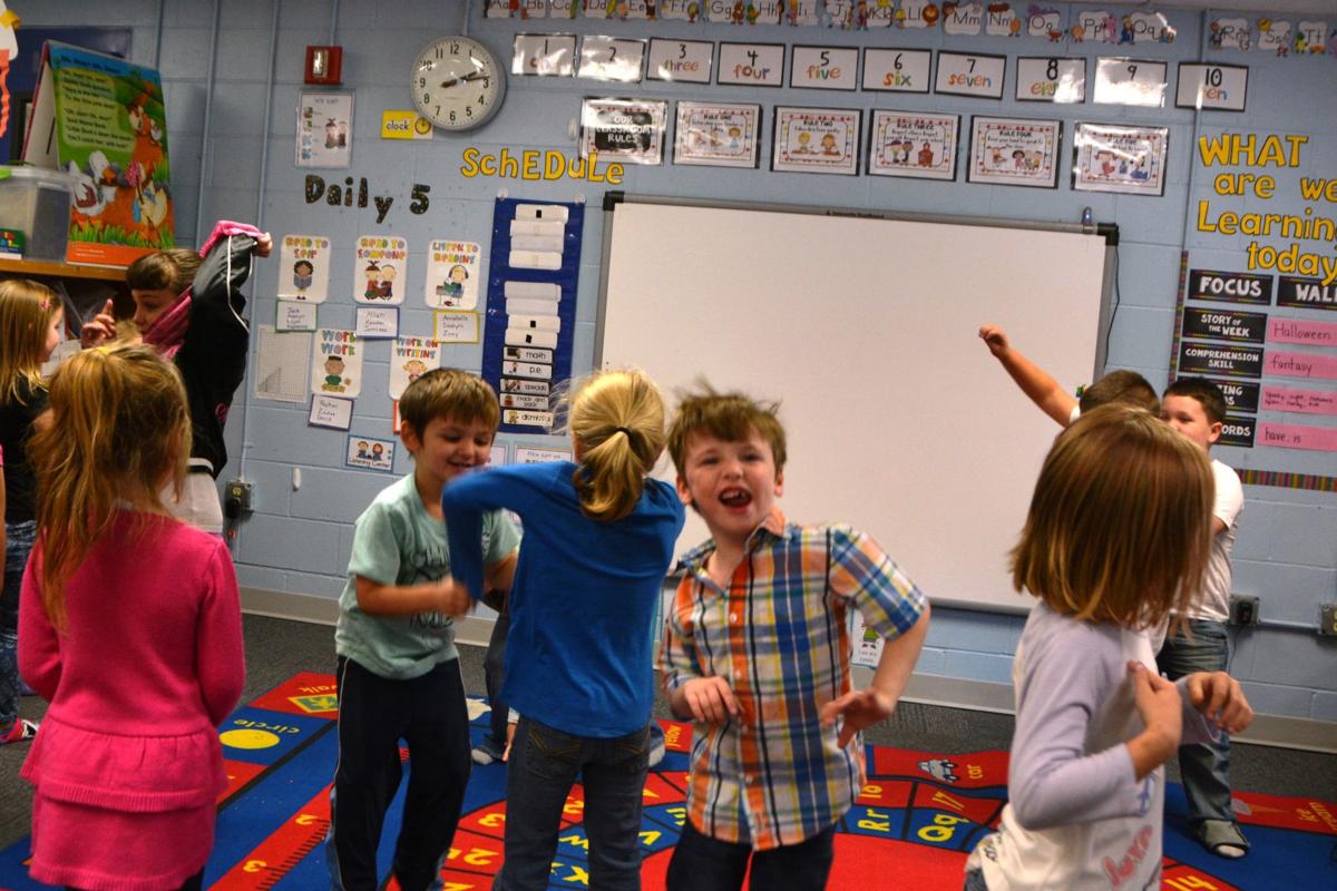 Celebrating 50 days in 50s style Paddock Lane kindergarten students