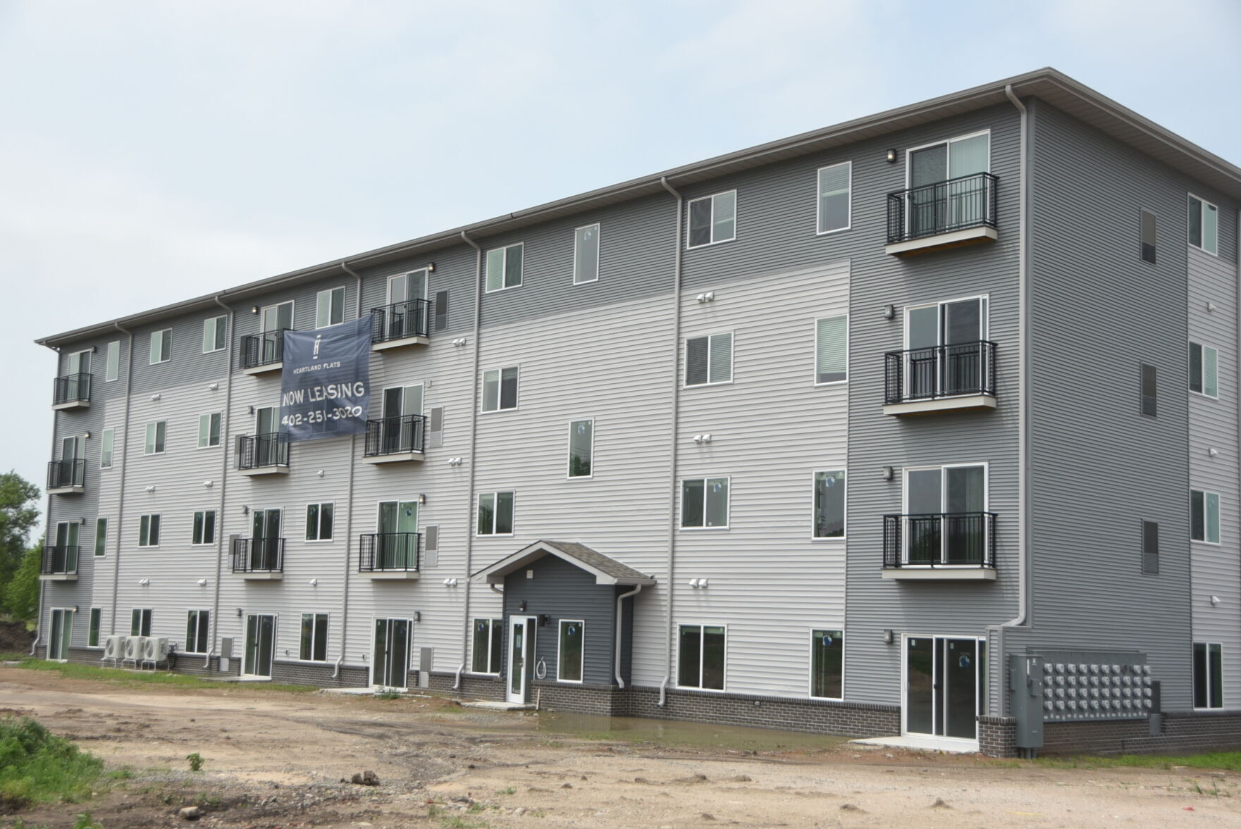 New Beatrice apartments near completion