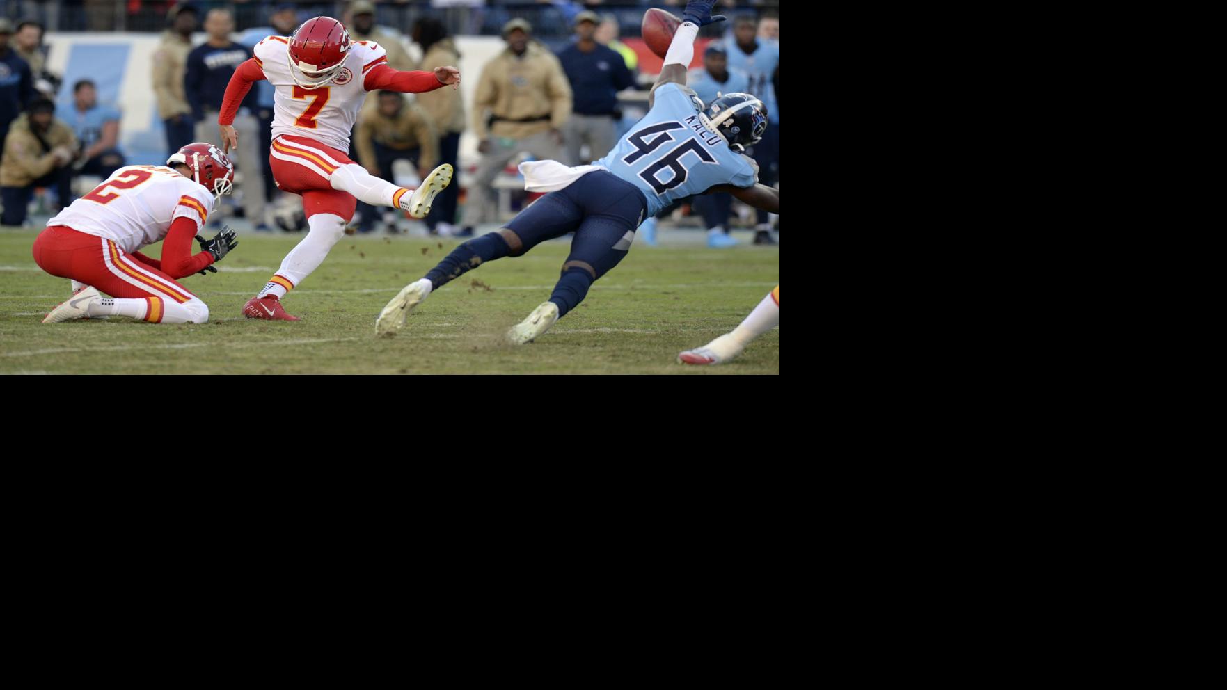 Chiefs special teams anything but special in Titans debacle