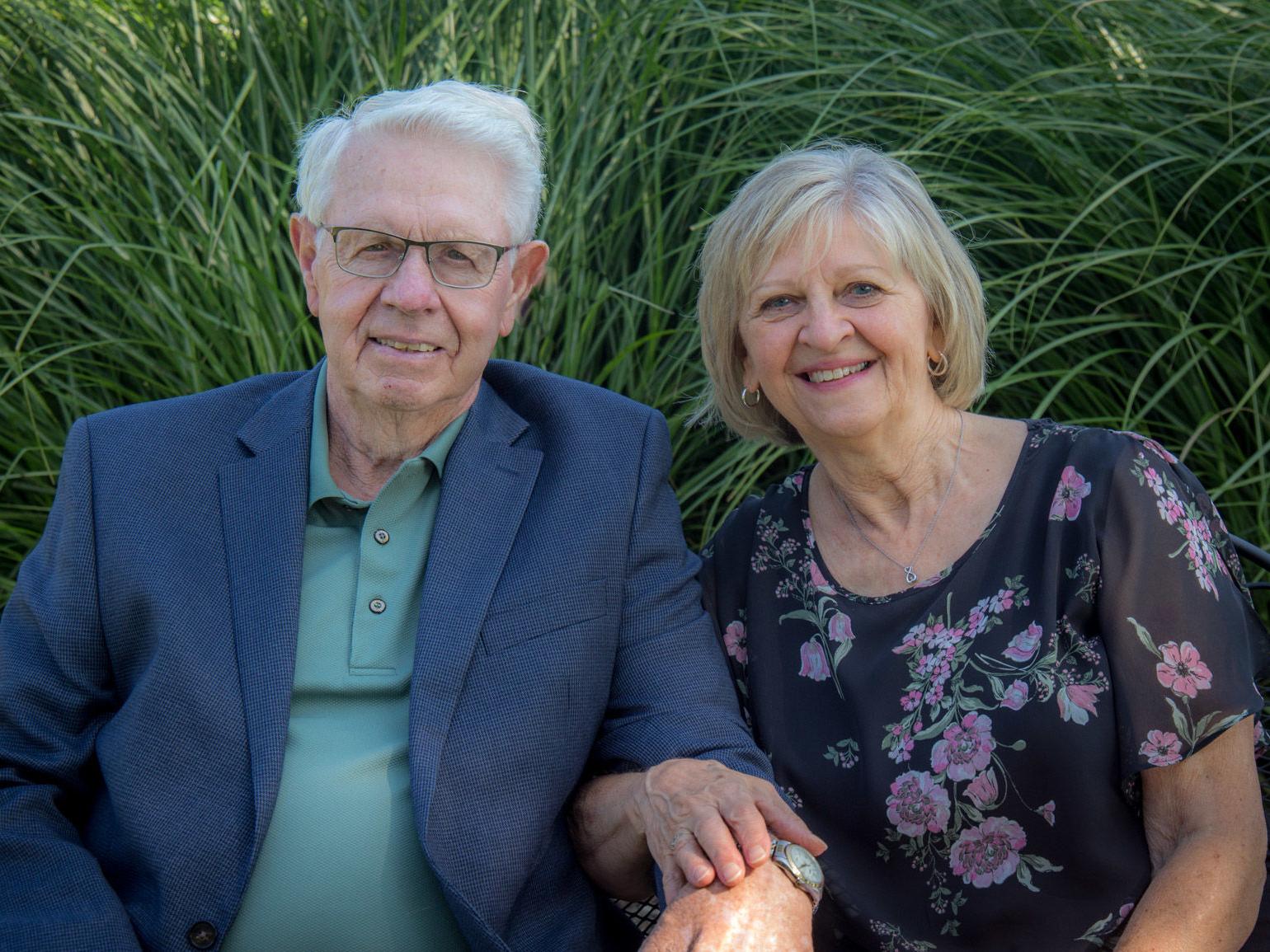 pat & dave pohlmann 50th anniversary card shower