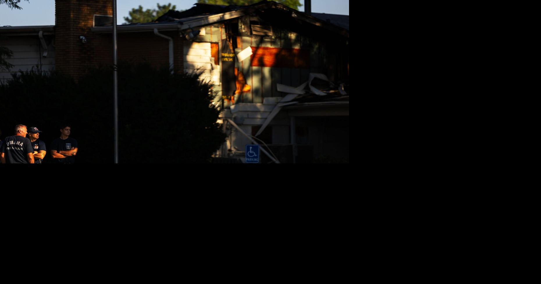Photos: Tuesday night fire destroys vacant clubhouse of former Sunset Valley Country Club