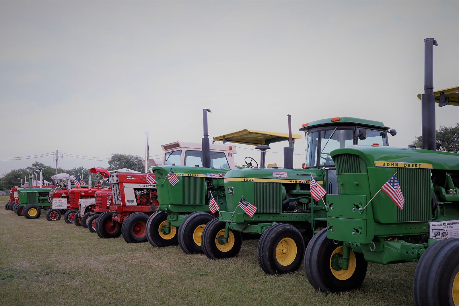 Tractors across Nebraska