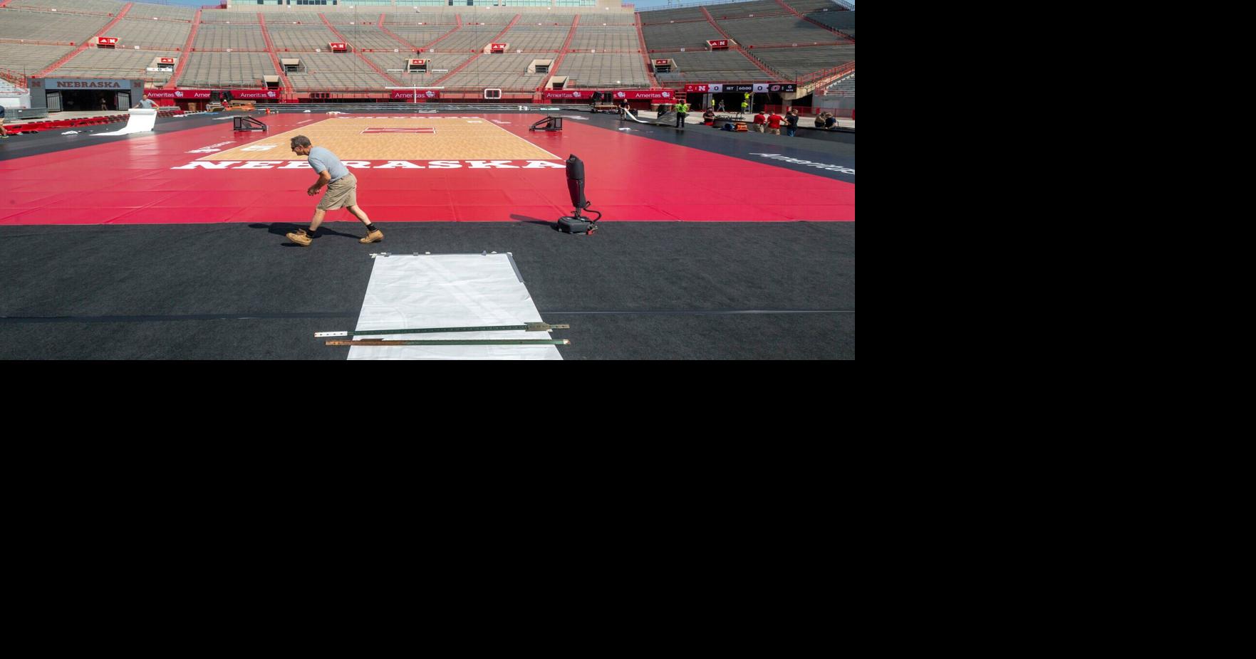 'We're making history': Nebraska volleyball tries to wrap arms around giant match