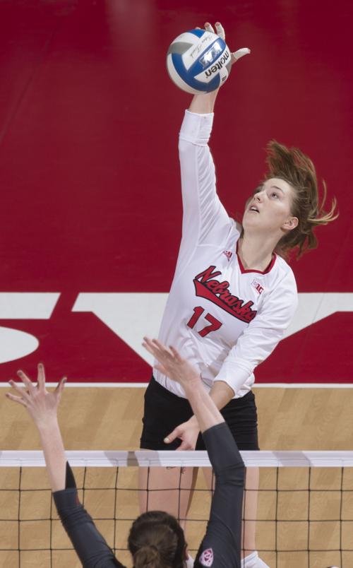 NCAA volleyball, Washington State vs. Nebraska, 12/2/17