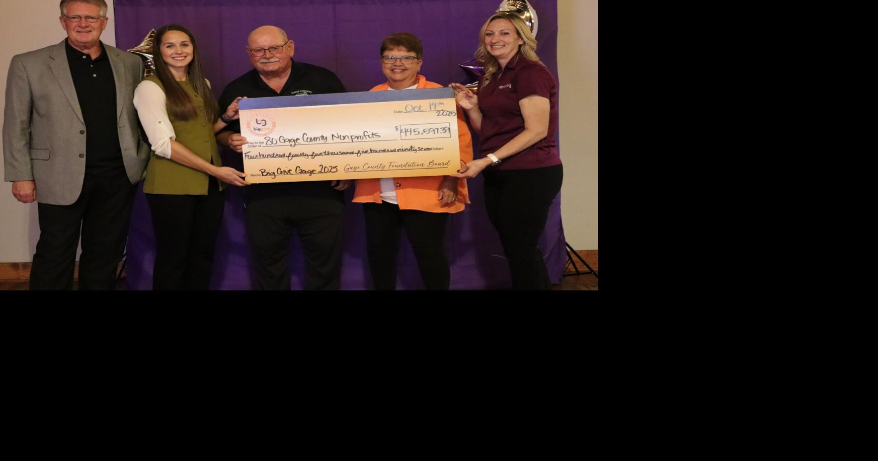 Gage County Foundation stimulating the economy