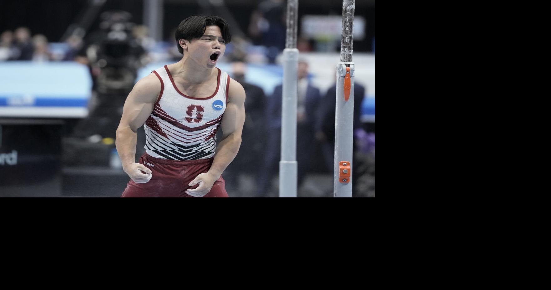 Teenager Asher Hong wins first men's national gymnastics title