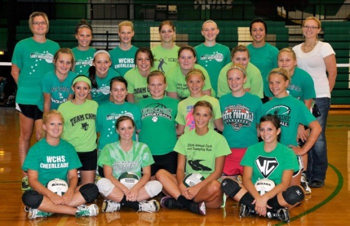 Wilber Clatonia volleyball