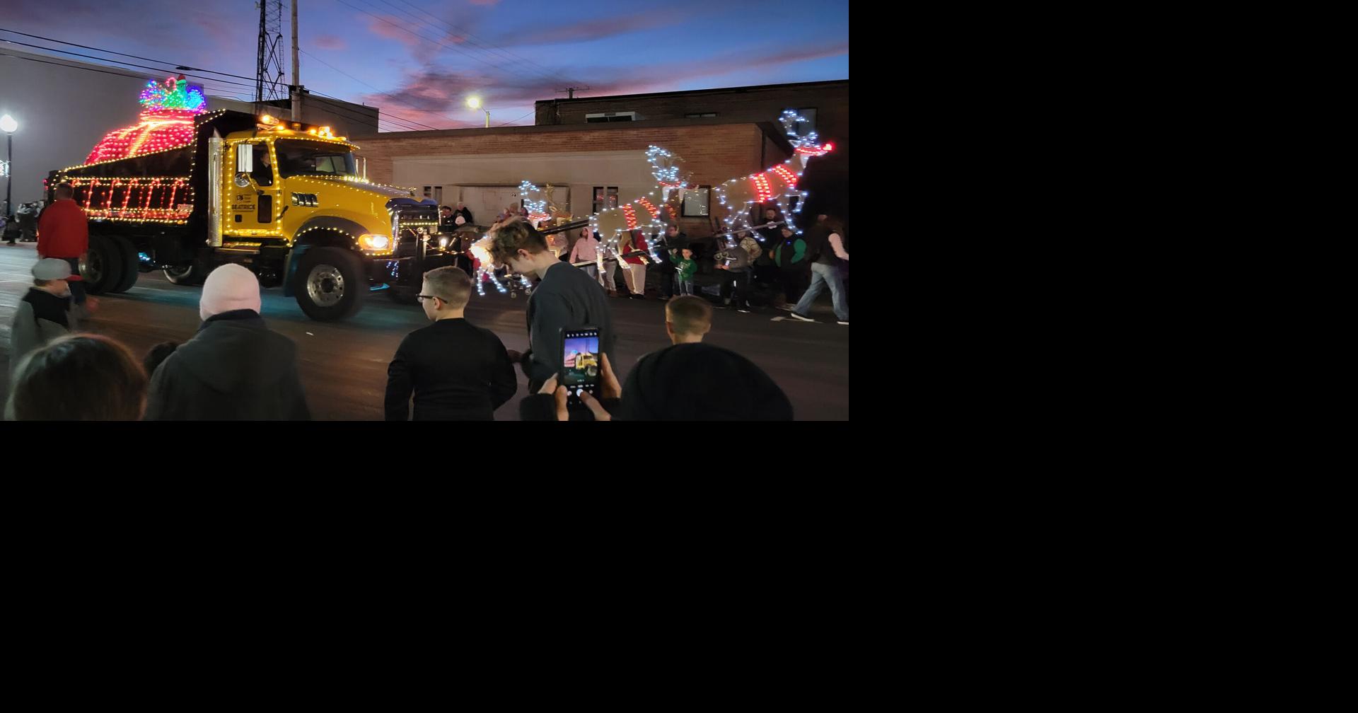 Registration for Holiday Lighted Parade, tree display open