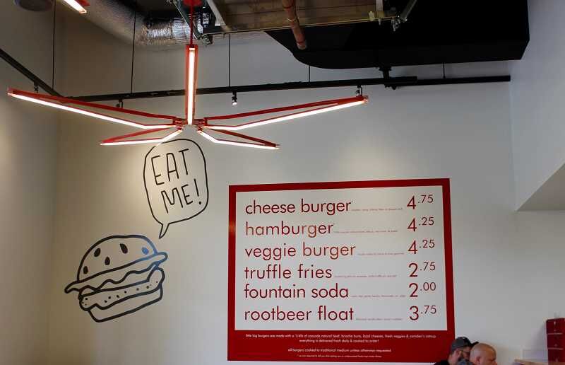 Little big online burger menu