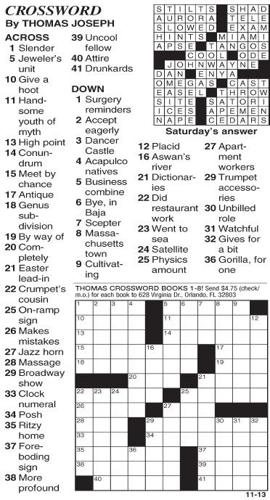CROSSWORD Local News bedfordgazette com