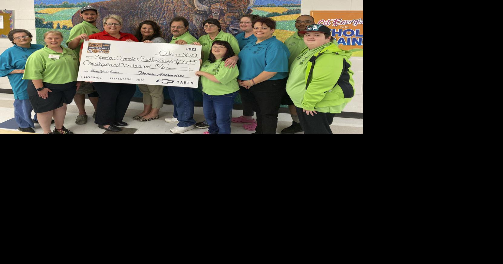 Special Olympics donation Local News