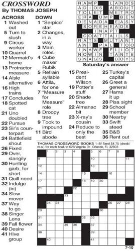 CROSSWORD Local News bedfordgazette com
