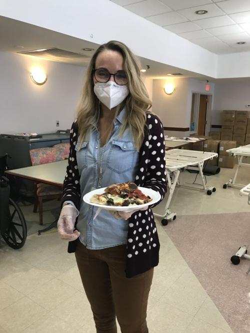 Pizza donation