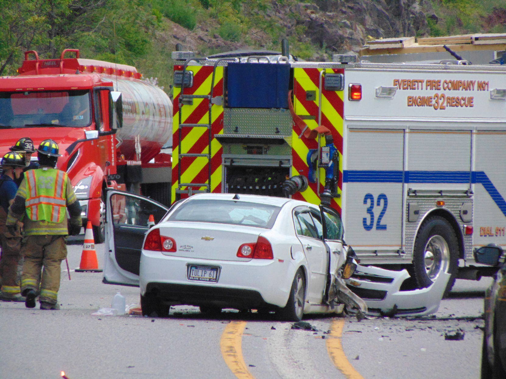 Two People Injured In Crash Along Route 30 | | Bedfordgazette.com