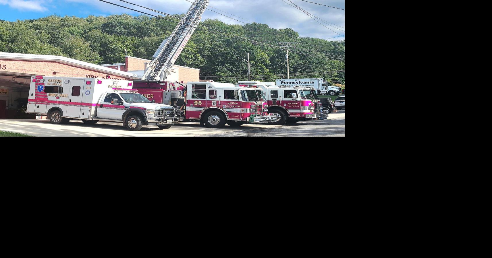 Saxton hosts Huntingdon Firemans convention