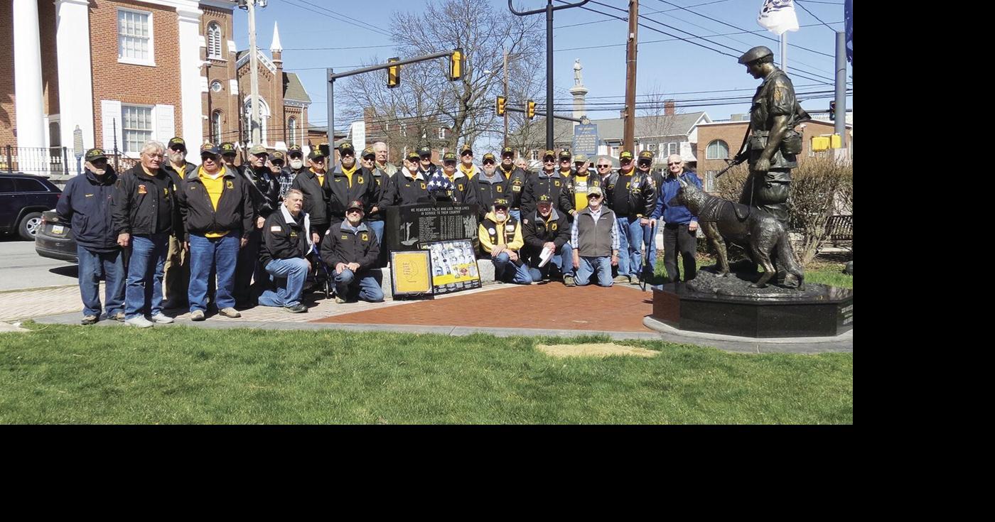 Local Vietnam Veterans gather at memorial Local News bedfordgazette com