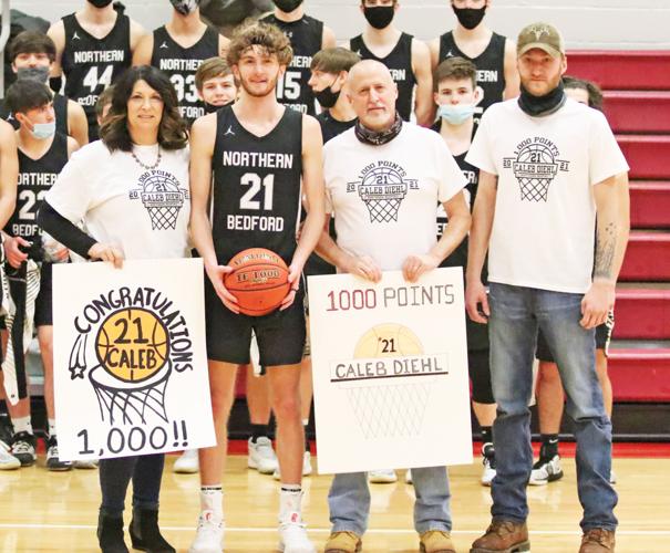 Diehl joins brother in 1,000-point club | Local ...