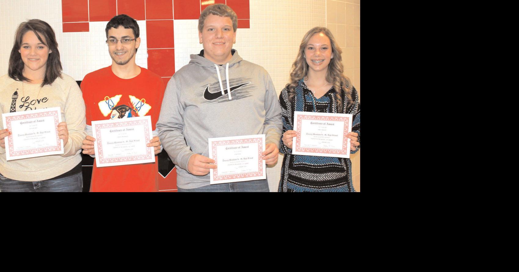 Tussey students honored | Local News | bedfordgazette.com