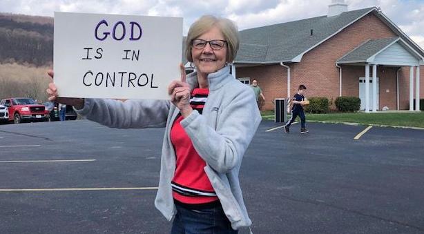 Church Moved Service Outside To Follow Social Distancing Local