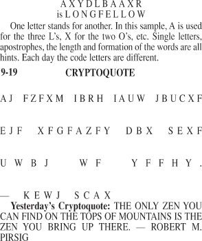 Cryptoquote | Local News | bedfordgazette.com