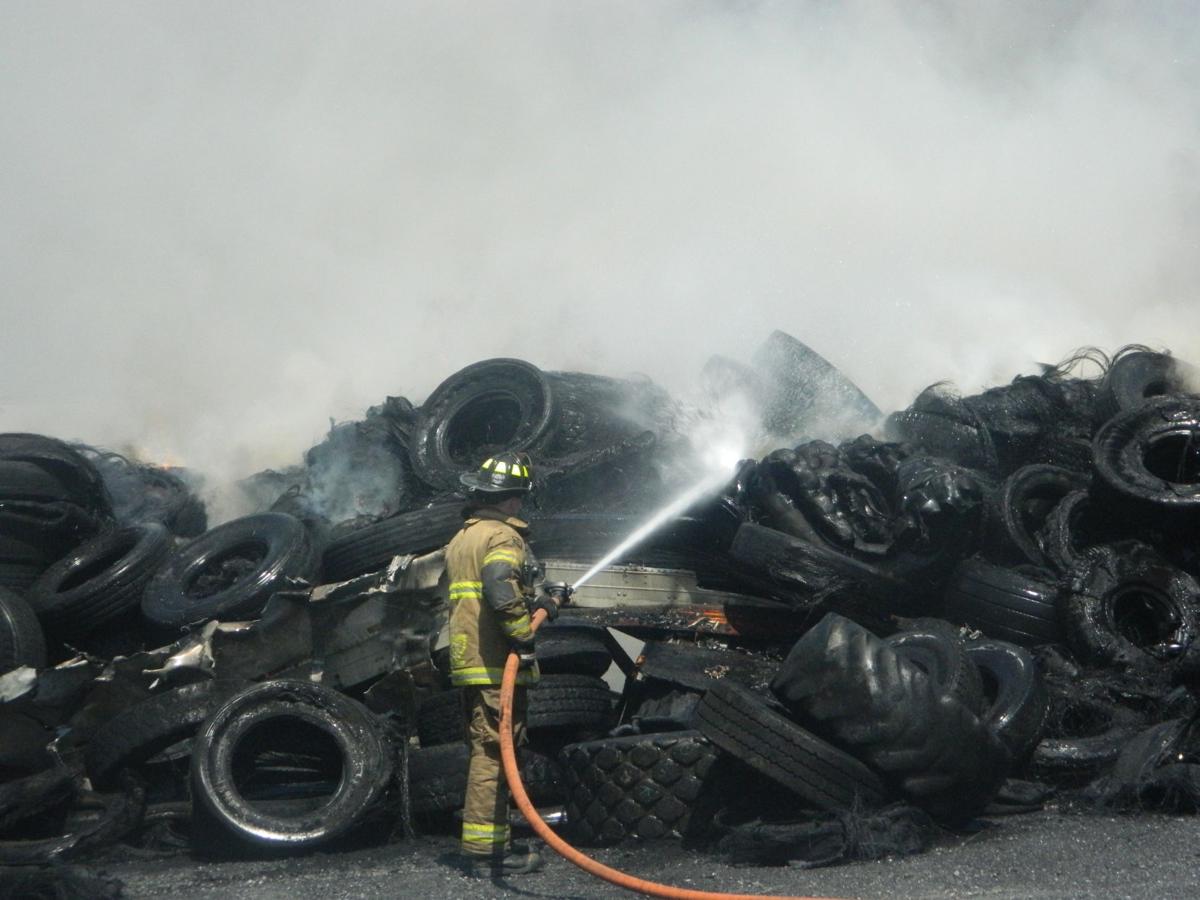 Tires burn north of Everett News