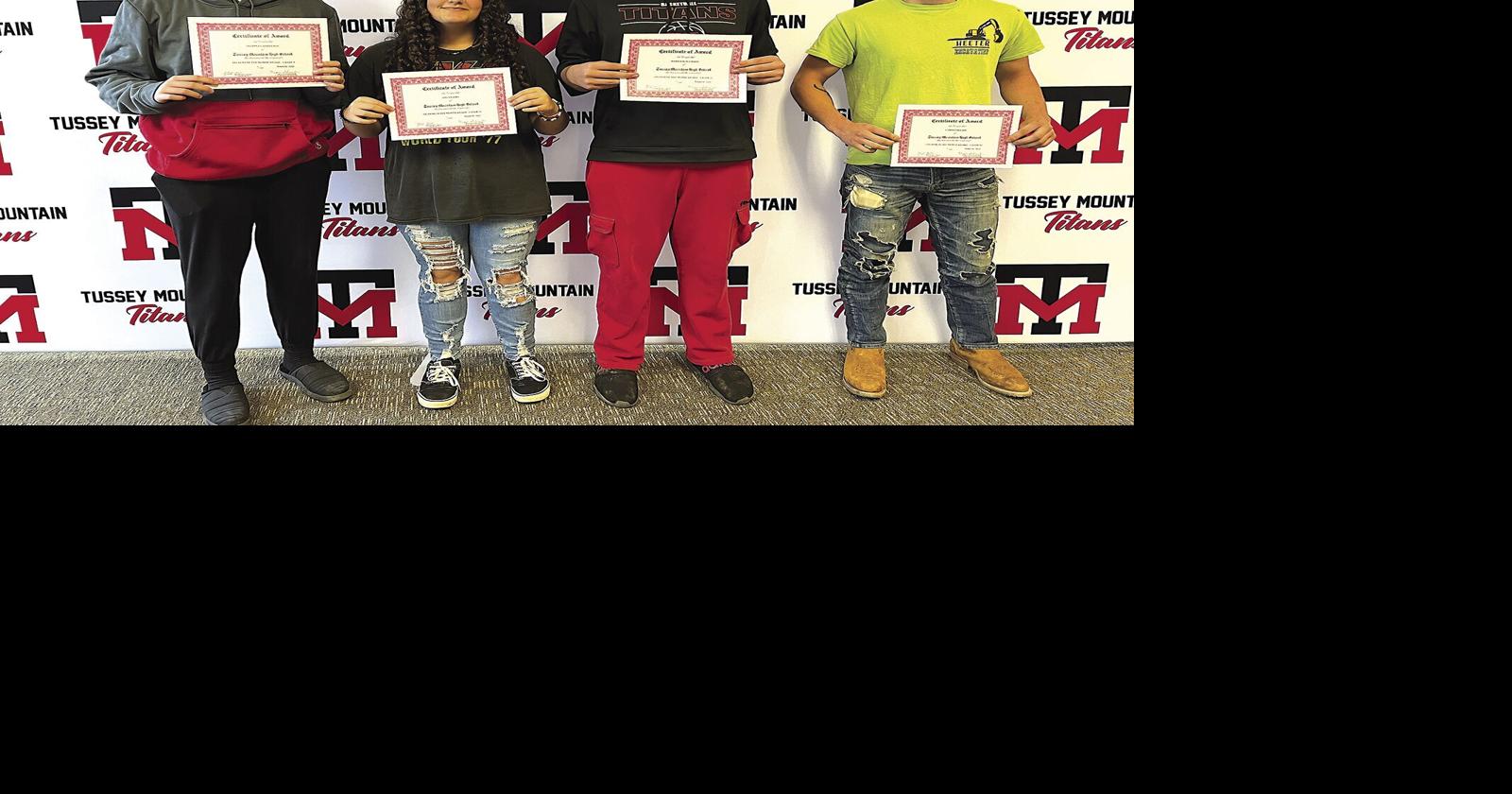 Tussey students honored | Local News | bedfordgazette.com