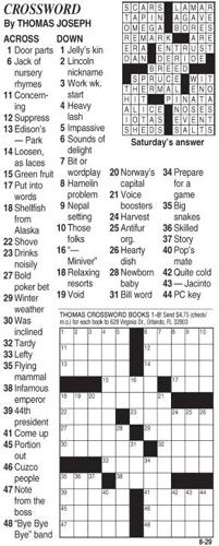 CROSSWORD Local News bedfordgazette com