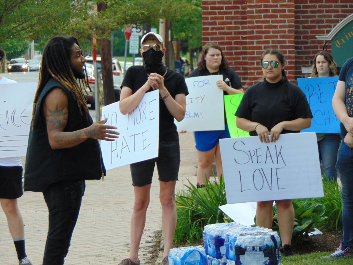 Dozens gathered for peaceful protest in Bedford | Local News