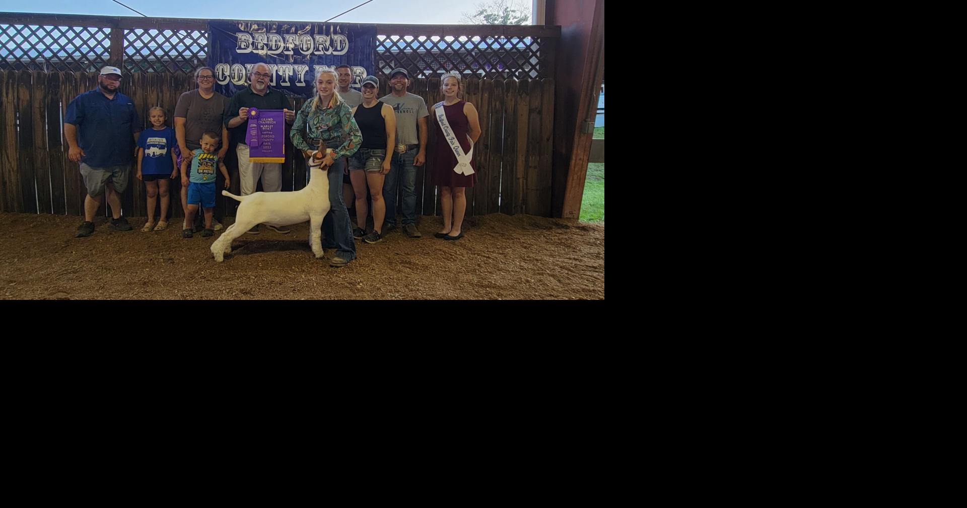 Snyder shows grand champion market goat | Local News | bedfordgazette.com