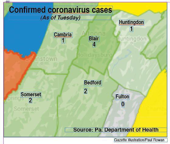Coronavirus Map For 4 1 Bedfordgazette Com