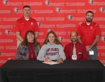 Maxwell Signs Her Nli With Saint Francis Local Bedfordgazette Com