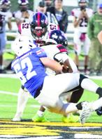 Clearfield rallies past Bedford, 21-14.