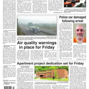 Page A1 | e-Edition | bedfordgazette.com - Vimarsana News