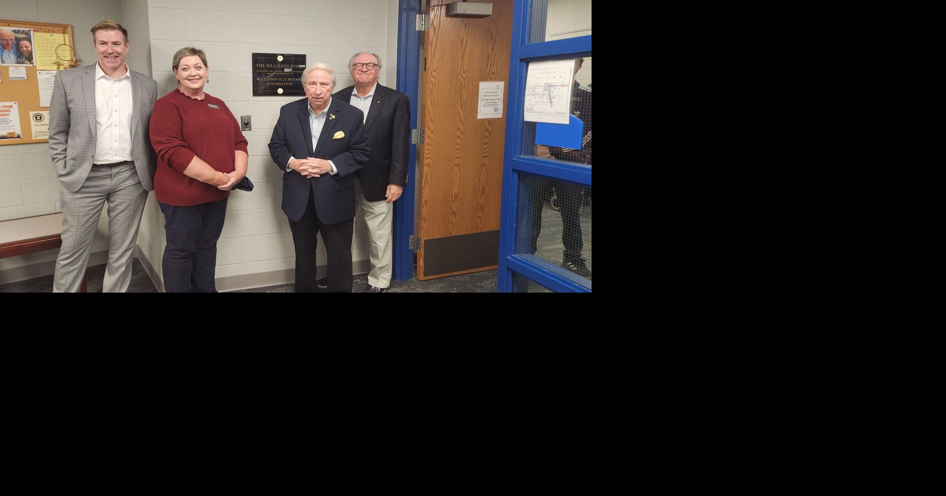 Williamsville Rotary Foundation donation benefits two Amherst Senior Center rooms