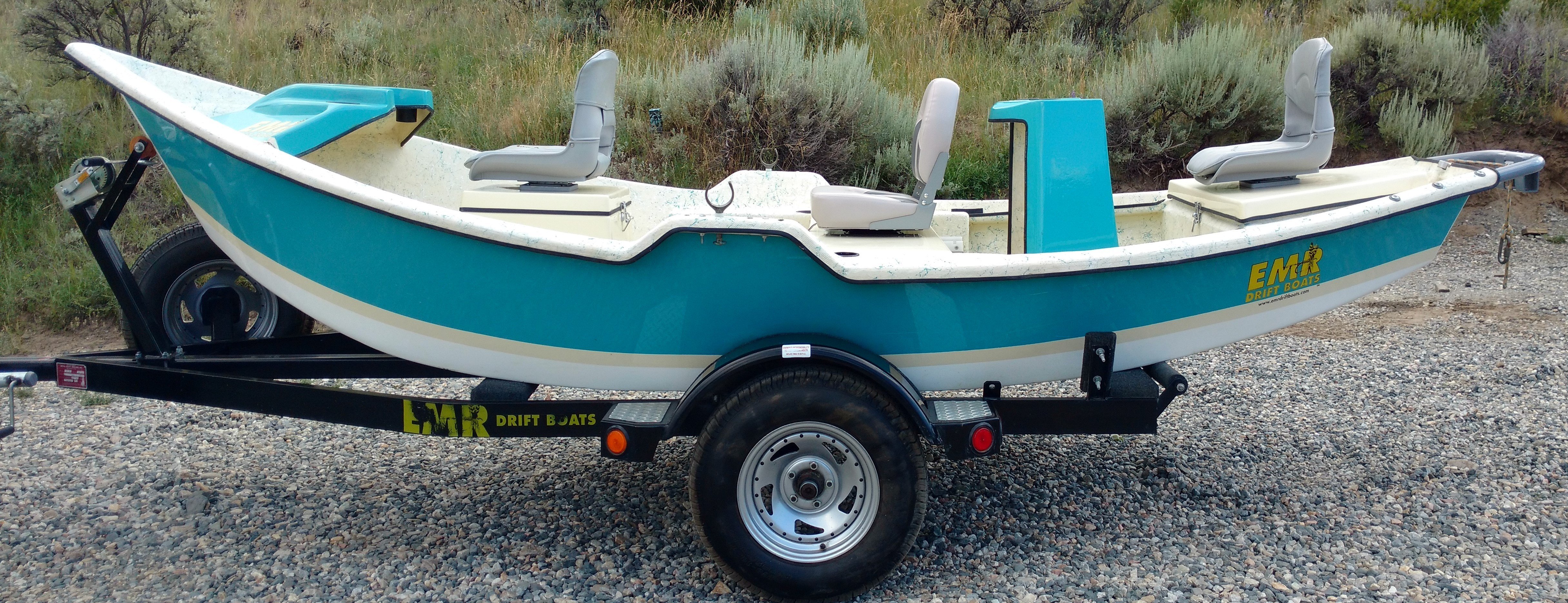 2004 Custom EMR Drift Boat, motormountable up to 10hp. EXCELLENT