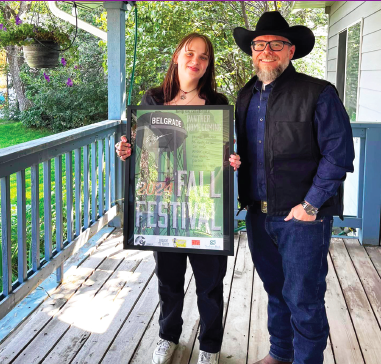 Meet the artist behind the Belgrade Fall Festival poster Ellie Ayers