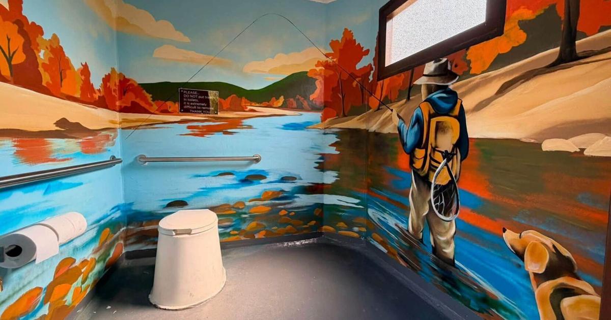 Billings muralist turns outhouses into art destinations across Montana