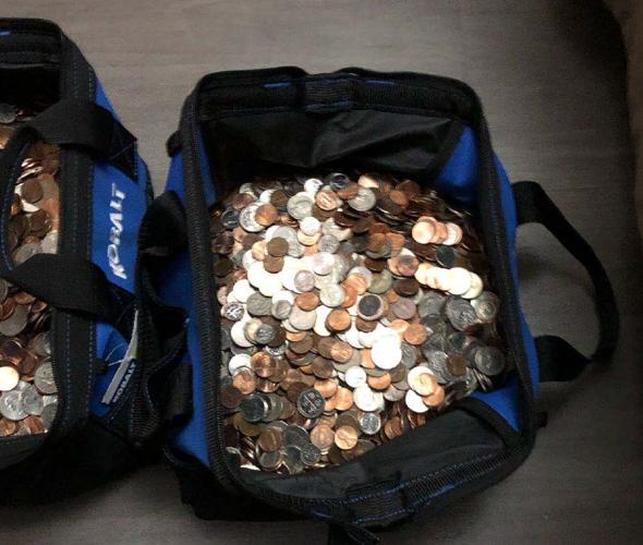 Great Coin Caper Man disguised as technician steals 1.5 million coins