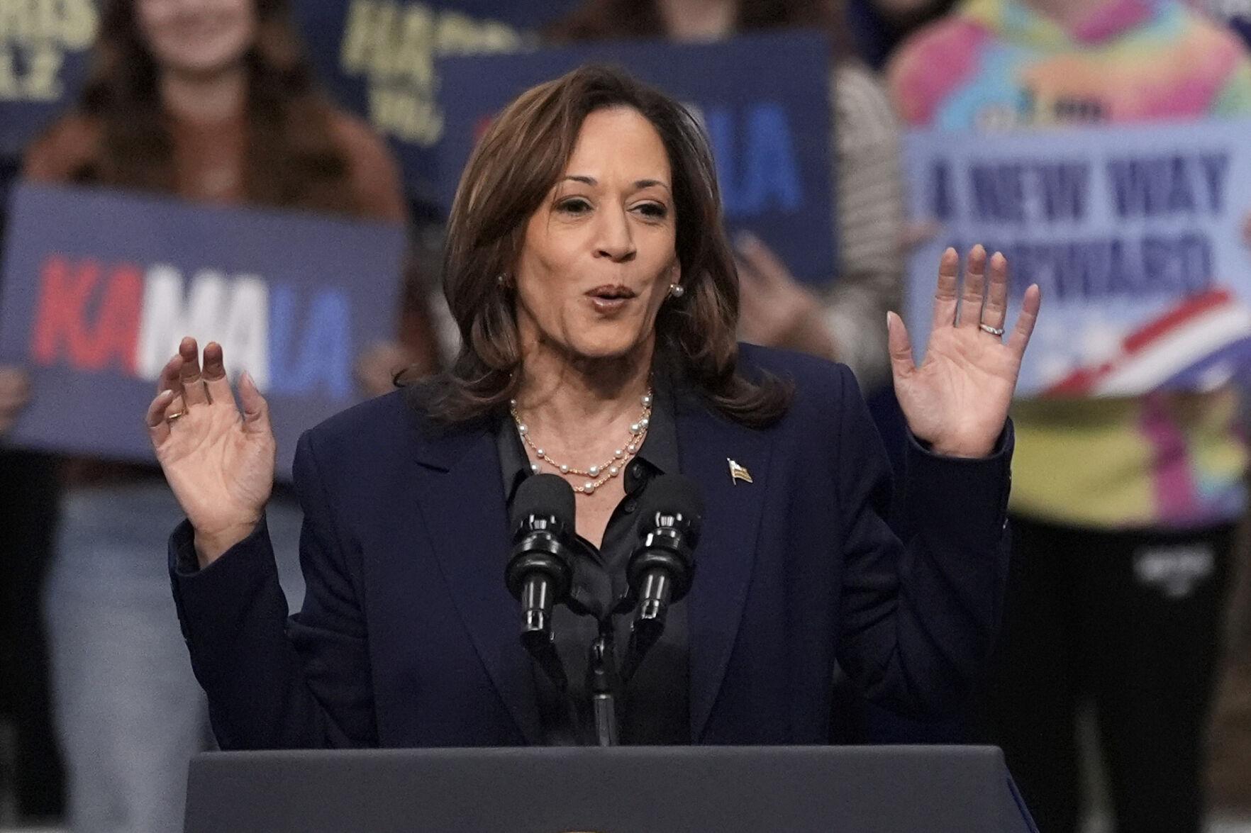 Did Kamala Harris tell hecklers yelling ‘Jesus is Lord’, ‘Christ is