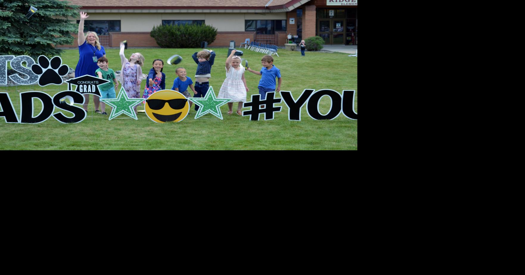 Ridge View Elementary Remote kindergarten class graduates