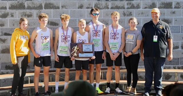Manhattan Christian's boys bring home silver trophy from State C meet