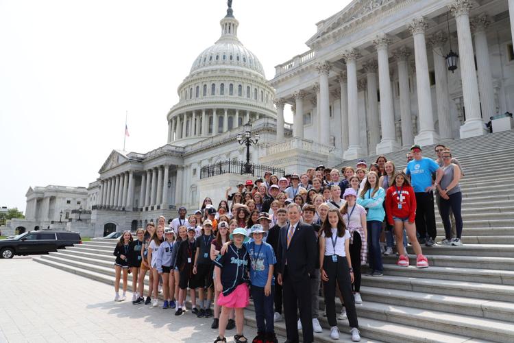Belgrade 8th graders visit NYC, D.C and Senator Daines Local News