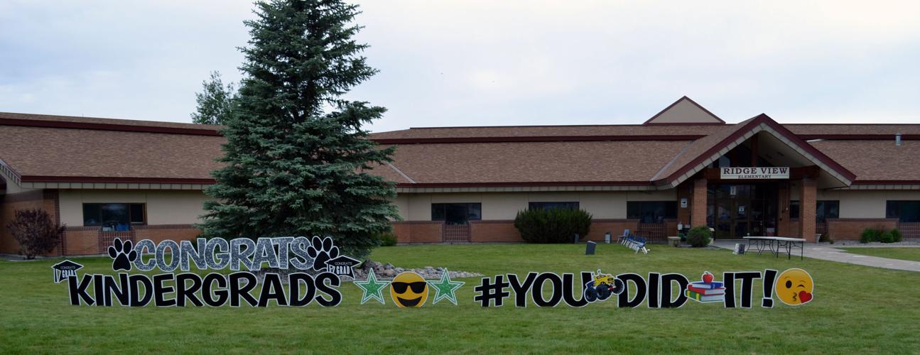 Ridge View Elementary Remote kindergarten class graduates