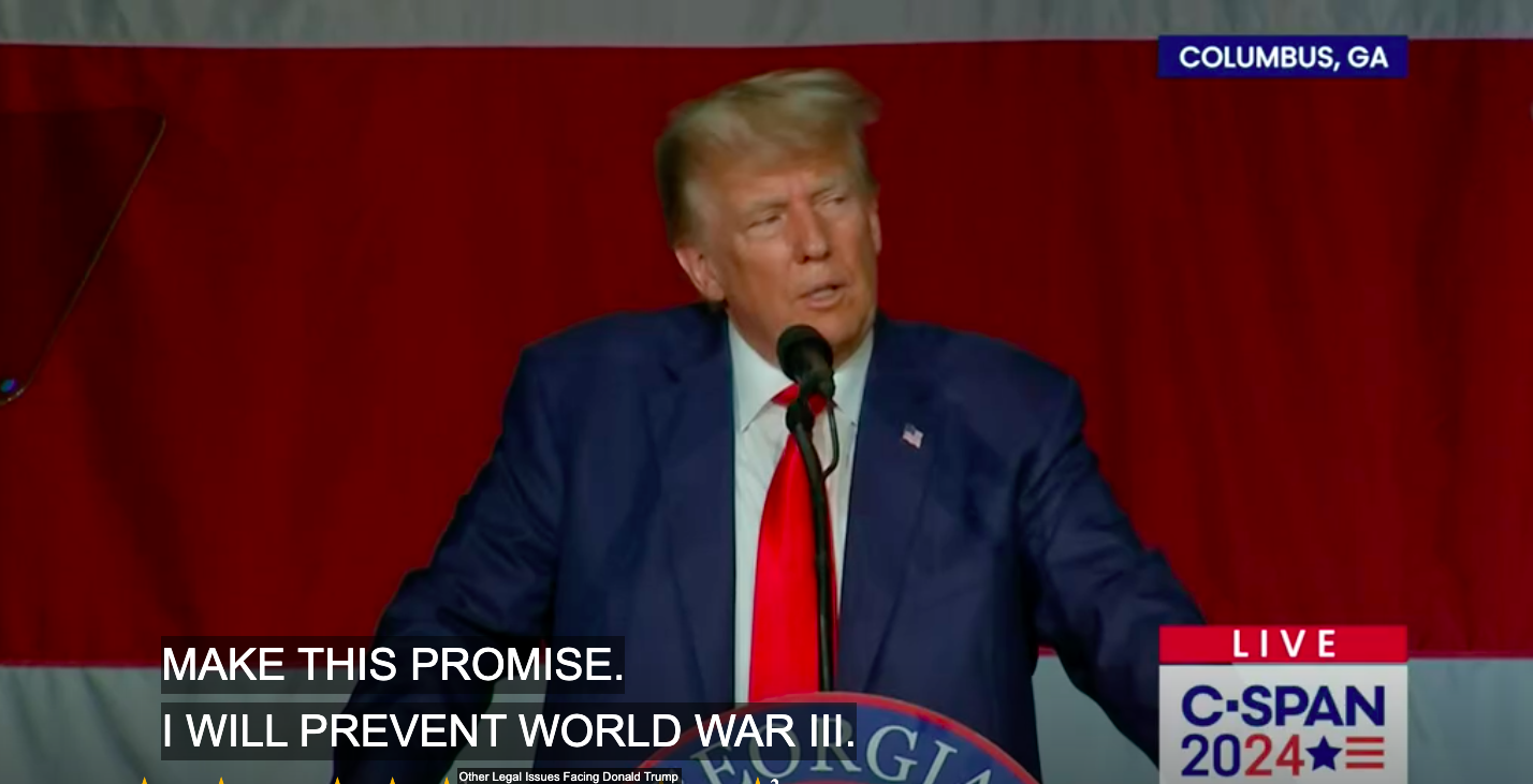 Trump Promises To End Ukraine War, Lambasts Indictment: ‘I Will Prevent ...