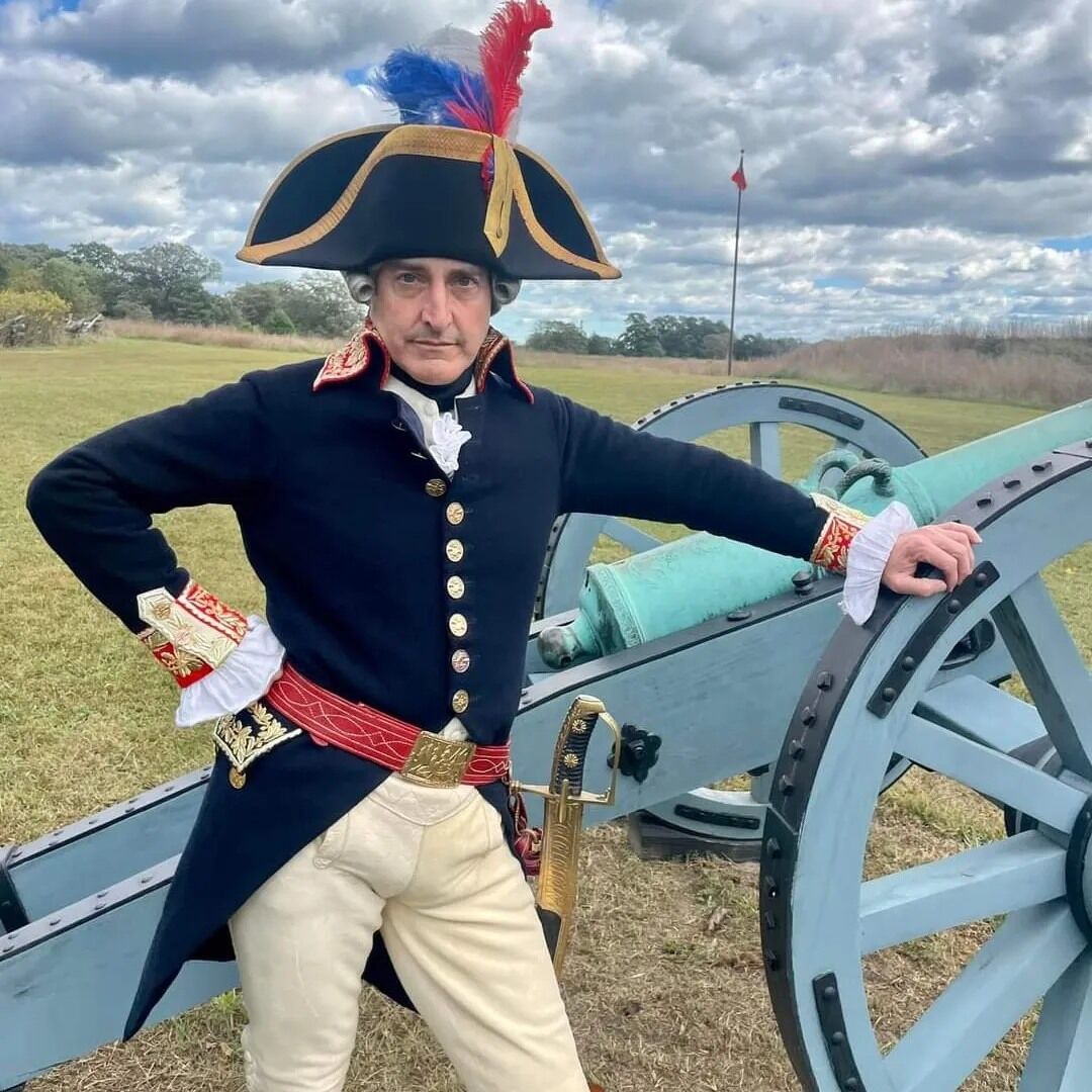 A chat with the Marquis de Lafayette — he'll be visiting