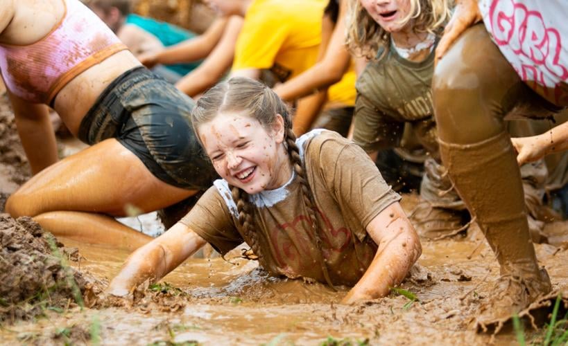 SLIDE SHOW: Hundreds take on Family Resource Center's annual mud run, News
