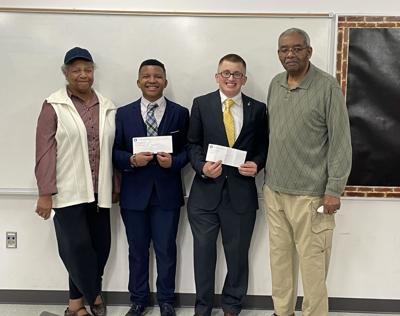 Dunn and Martin win local oratorical contest