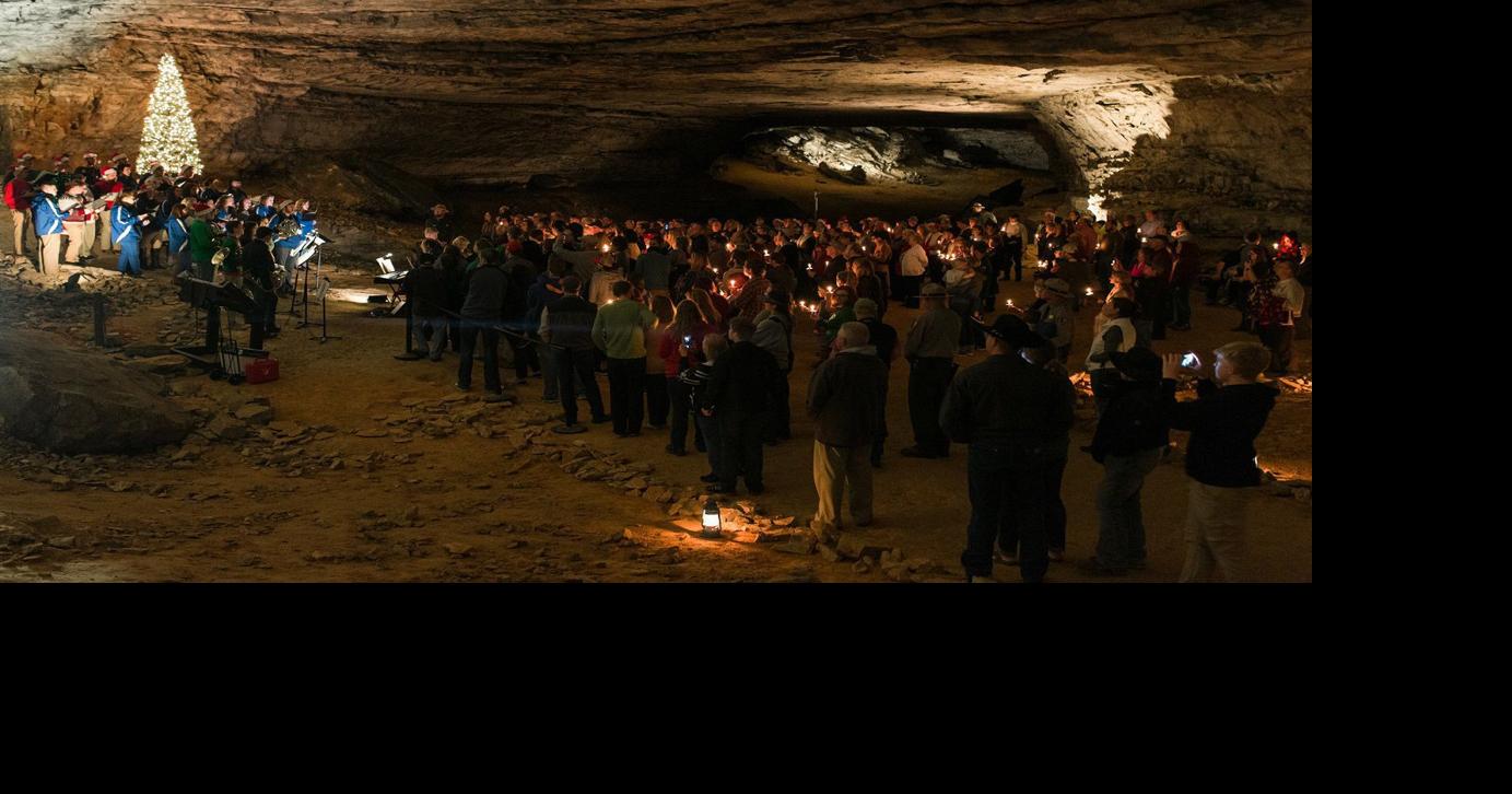 A Mammoth Cave Christmas Caroling with echoing acoustics News