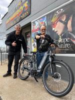 Big wheel: Fundraiser helps Cropper get e-bike